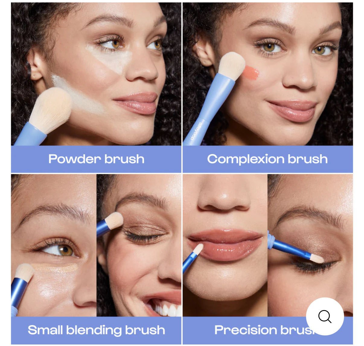 Overachiever 4-in-1 Make Up Brush