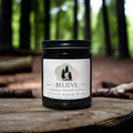 Believe Sasquatch Bigfoot Candle | PNW Inspired | Soy Wax