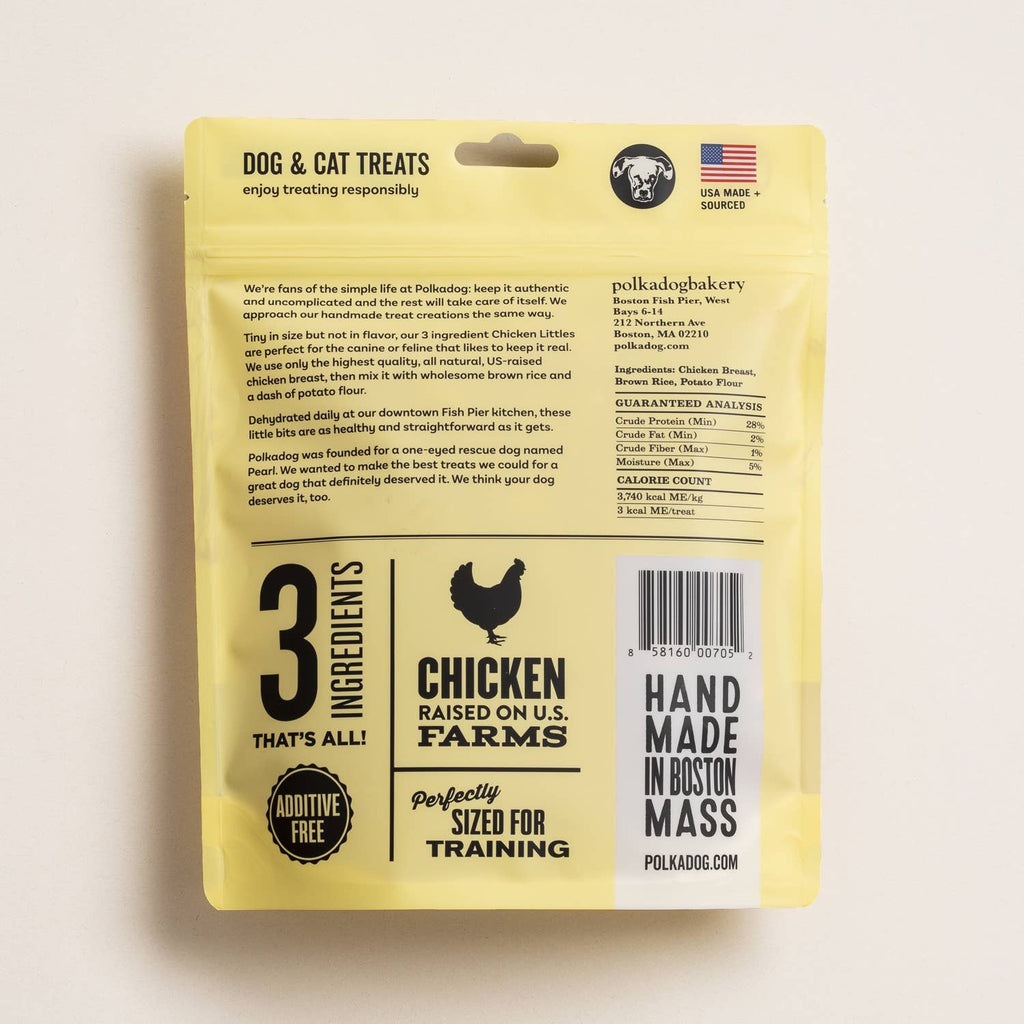 Chicken Littles Training Bits - 7oz - Dog Treats Polkadog