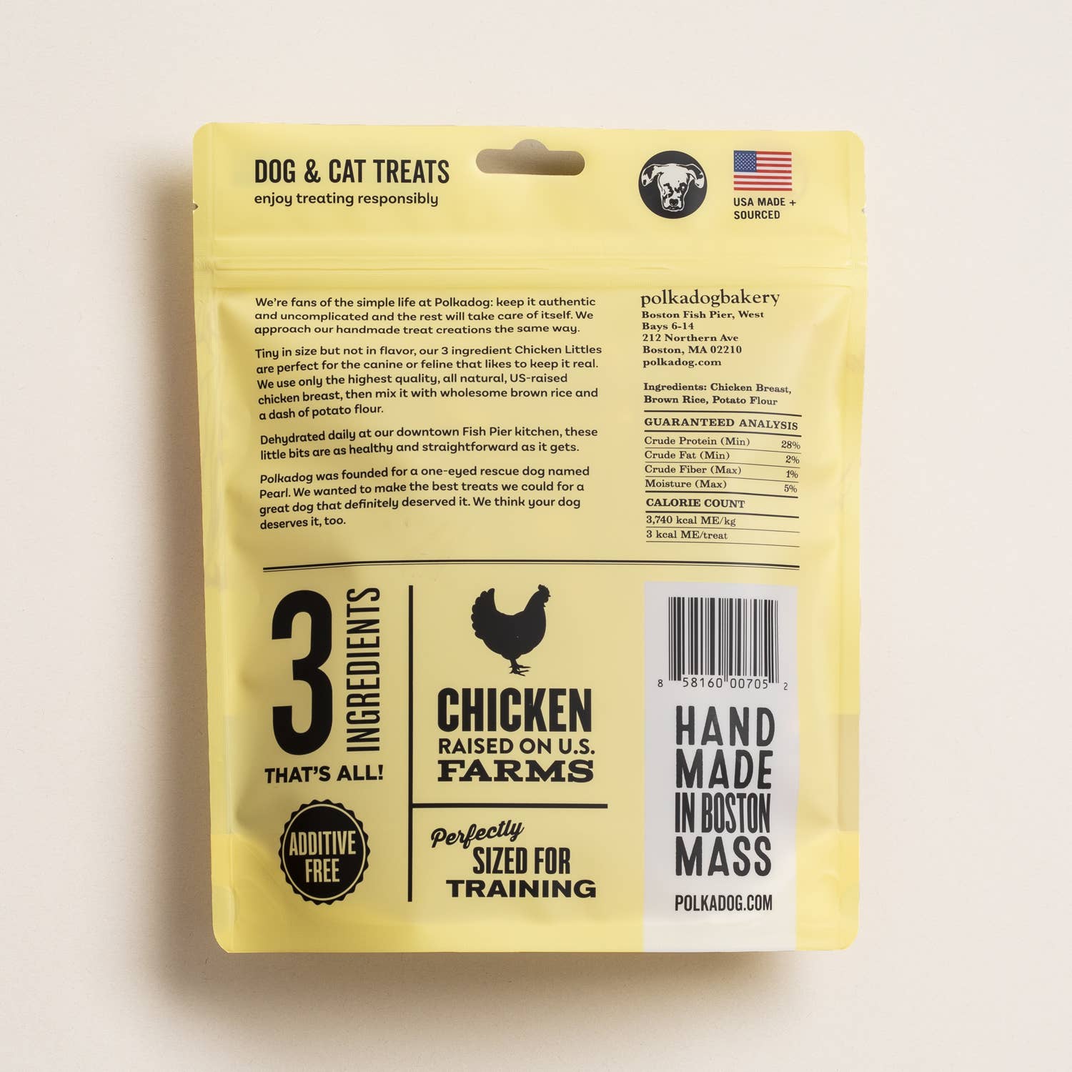 Chicken Littles Training Bits - 7oz - Dog Treats Polkadog