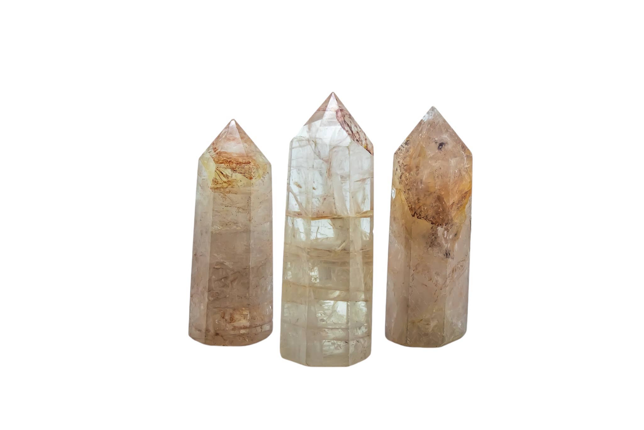 Red Hematoid Tower Obelisks 6 Sided