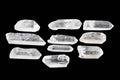 Clear Quartz Raw Natural Points 1/2Kilo- 1kg