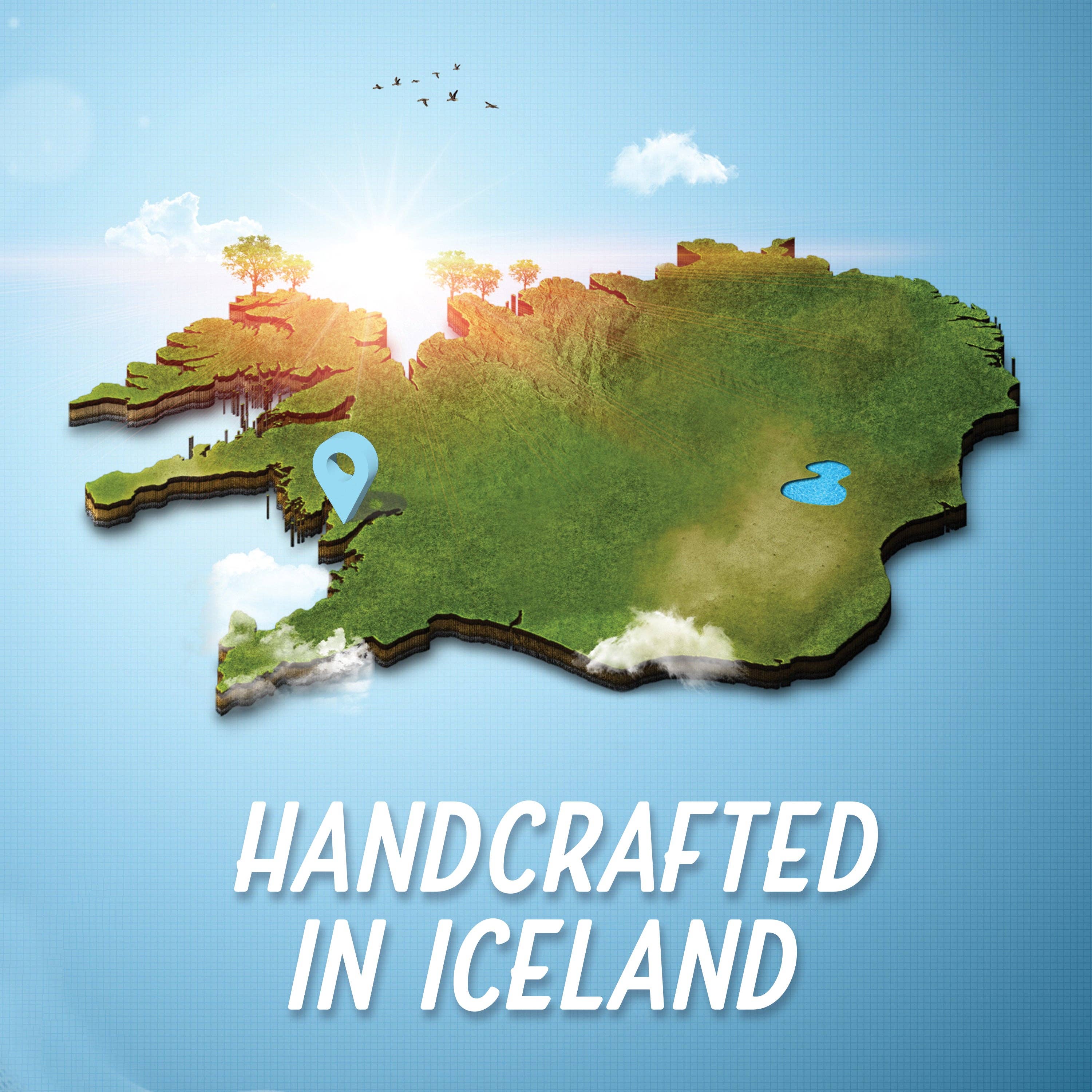 Icelandic+ Hand Wrapped Cod Skin 10" Long Chew Stick 12-Pack