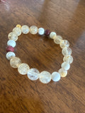 Sacred Desert Sunbeam – 6” Mookaite, White Buffalo, Pineapple Quartz