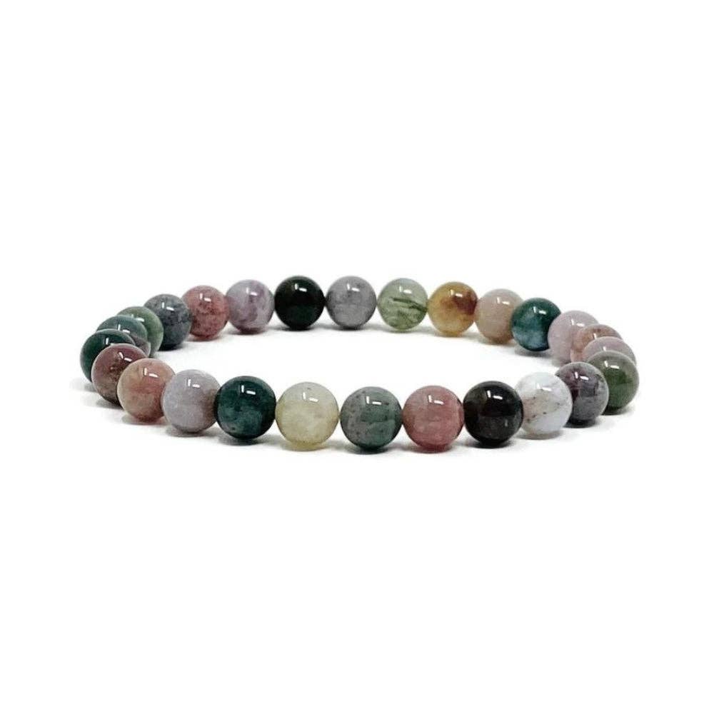 Crystal Bracelet - 8mm Fancy Jasper, pack of 5