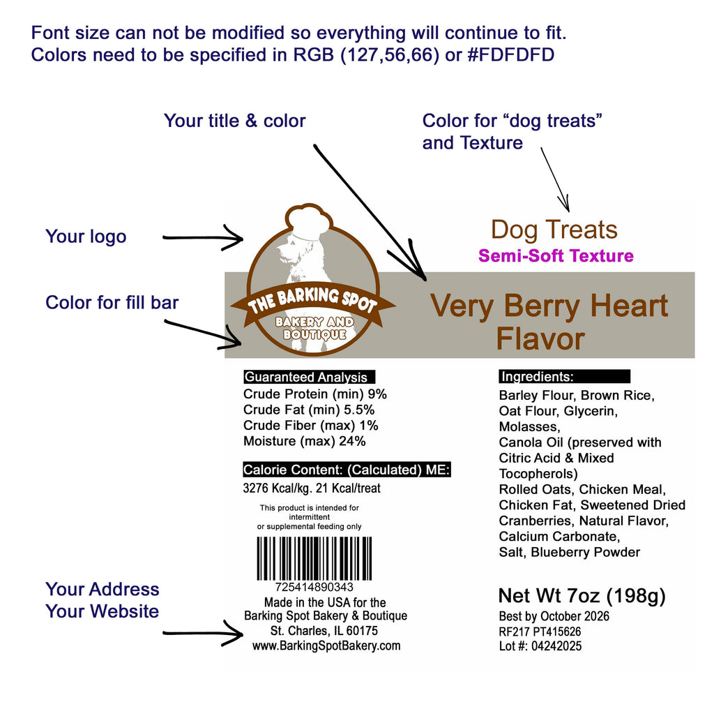 Yak Cheese Puffs Dog treat bag 3.4 oz (Your/Our/No label)