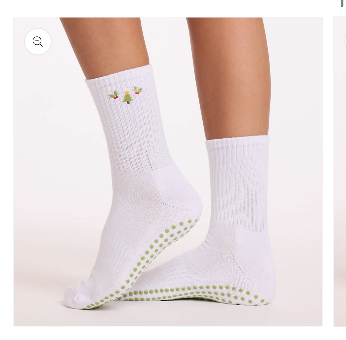 Christmas Tree Grip Socks