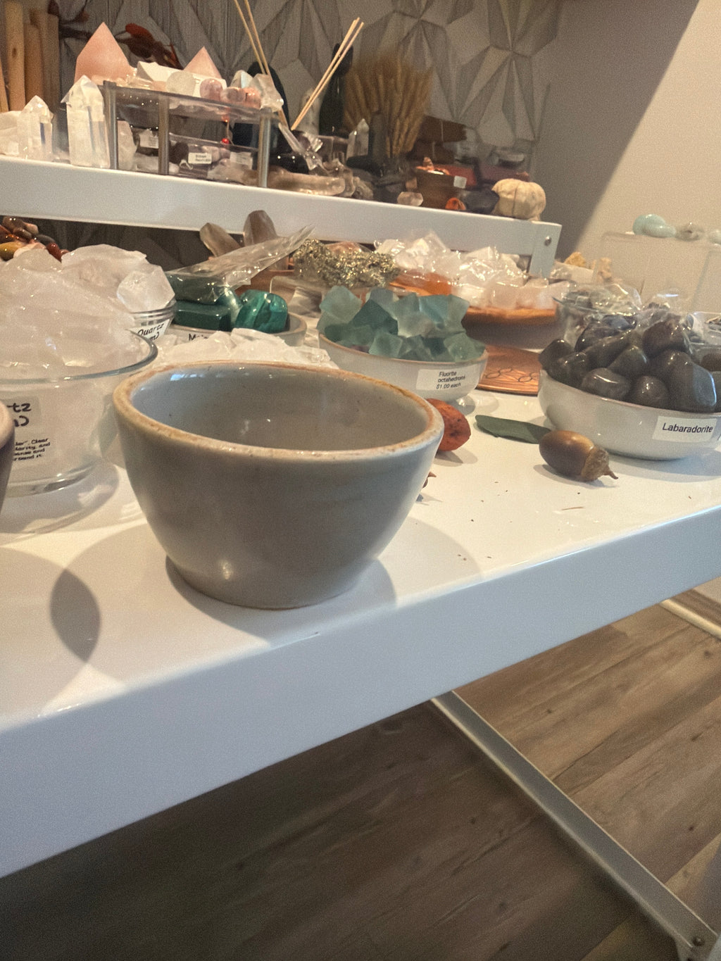 Stoneware smudge bowls