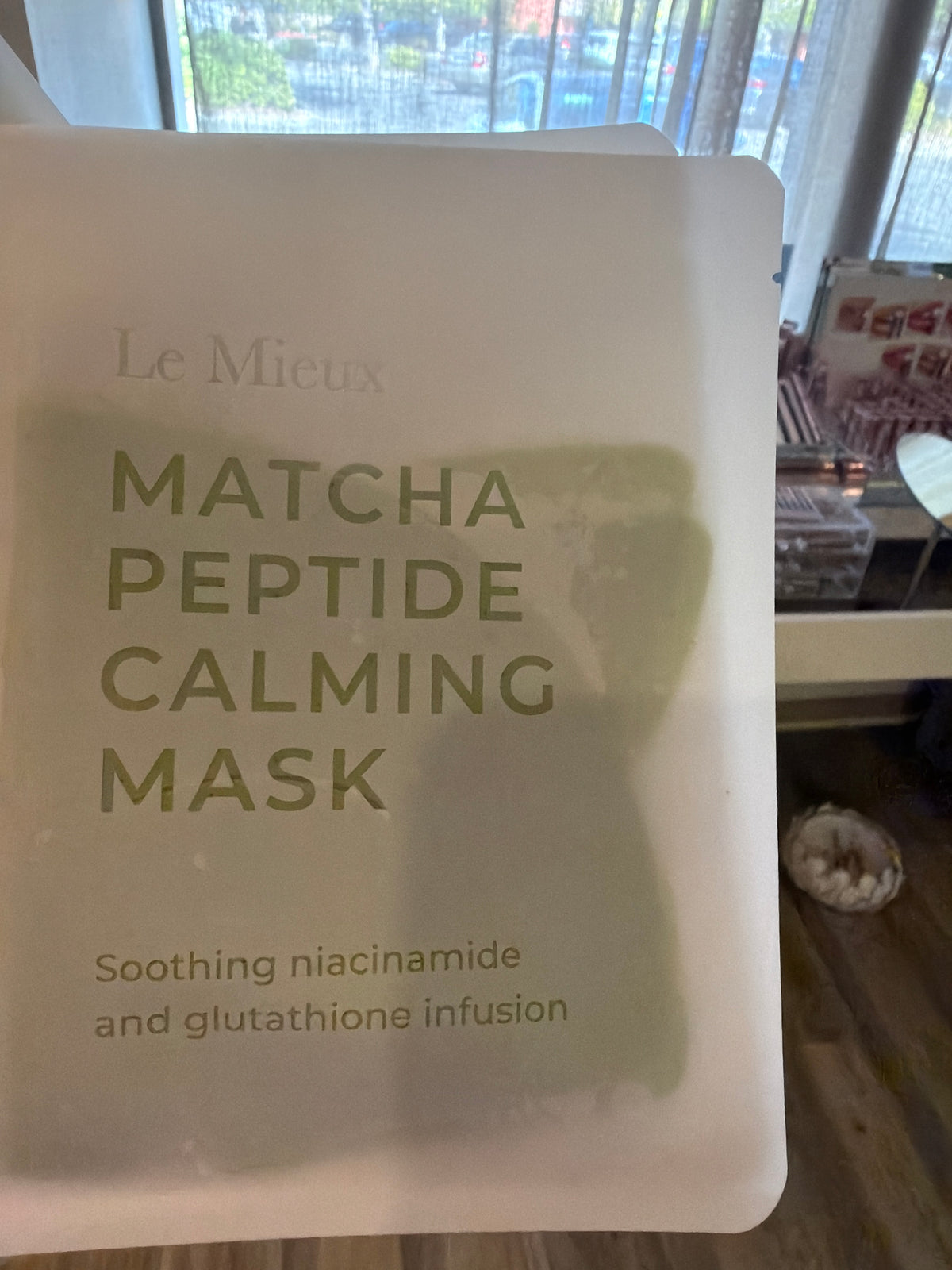 Matcha mask