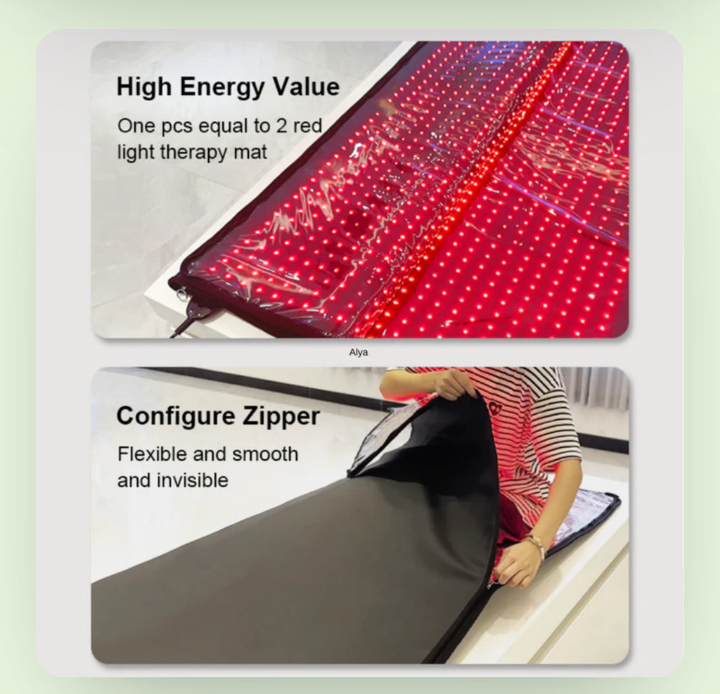 ZAQ Alya Red & Near-Infrared Light Therapy Blanket
