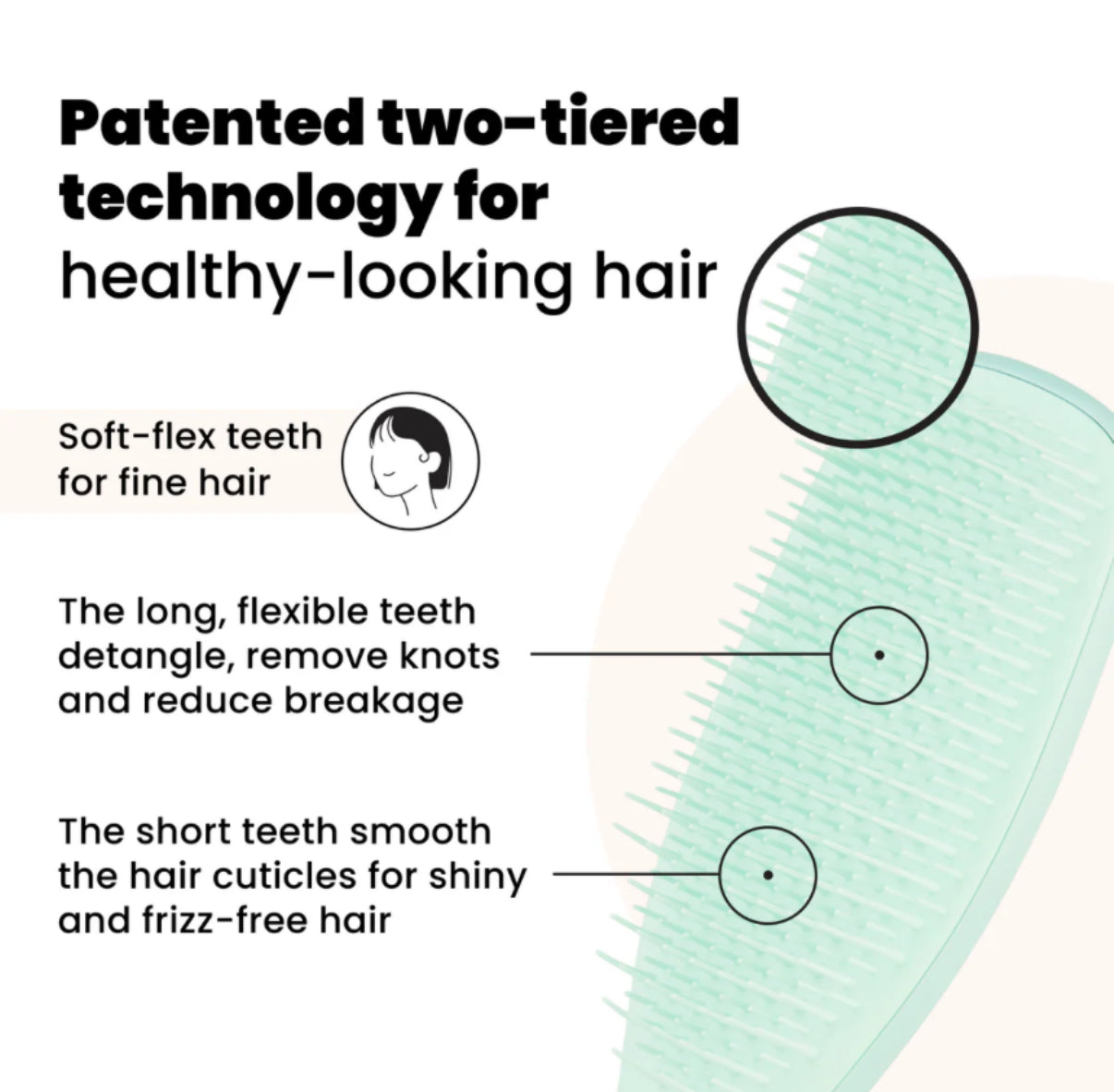 The Ultimate Detangler Fine & Fragile Jade Lagoon