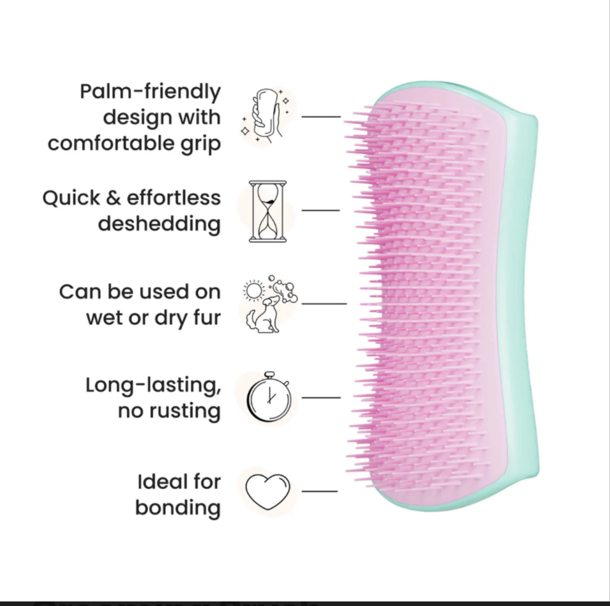 De-shedding Dog Grooming Brush