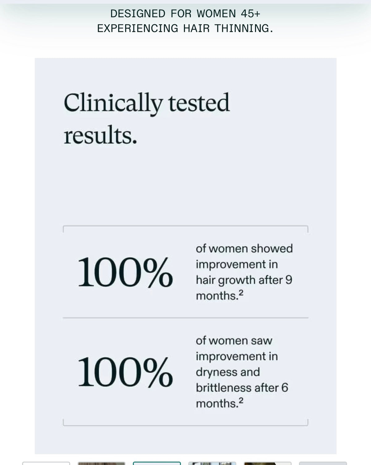 Nutrafol Women’s Balance 45+