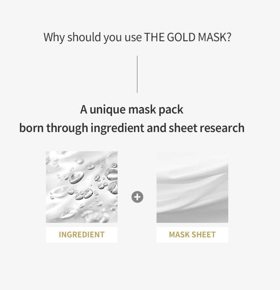 The Gold Mask 25g 24K Gold/Royal Jelly/Marine Collagen