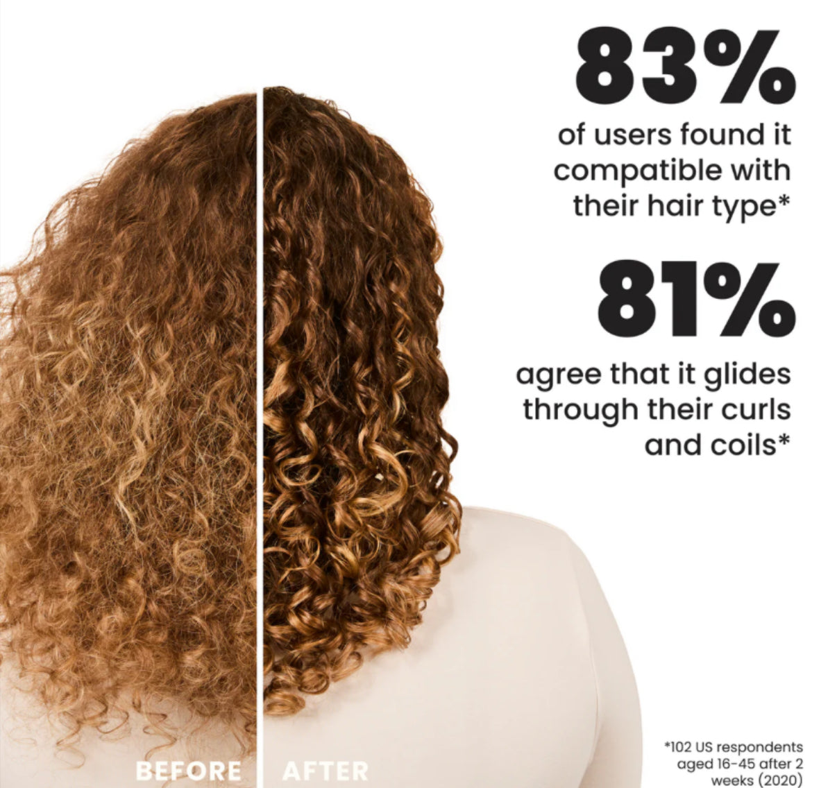 The Ultimate Detangler Naturally Curly Pink Mango