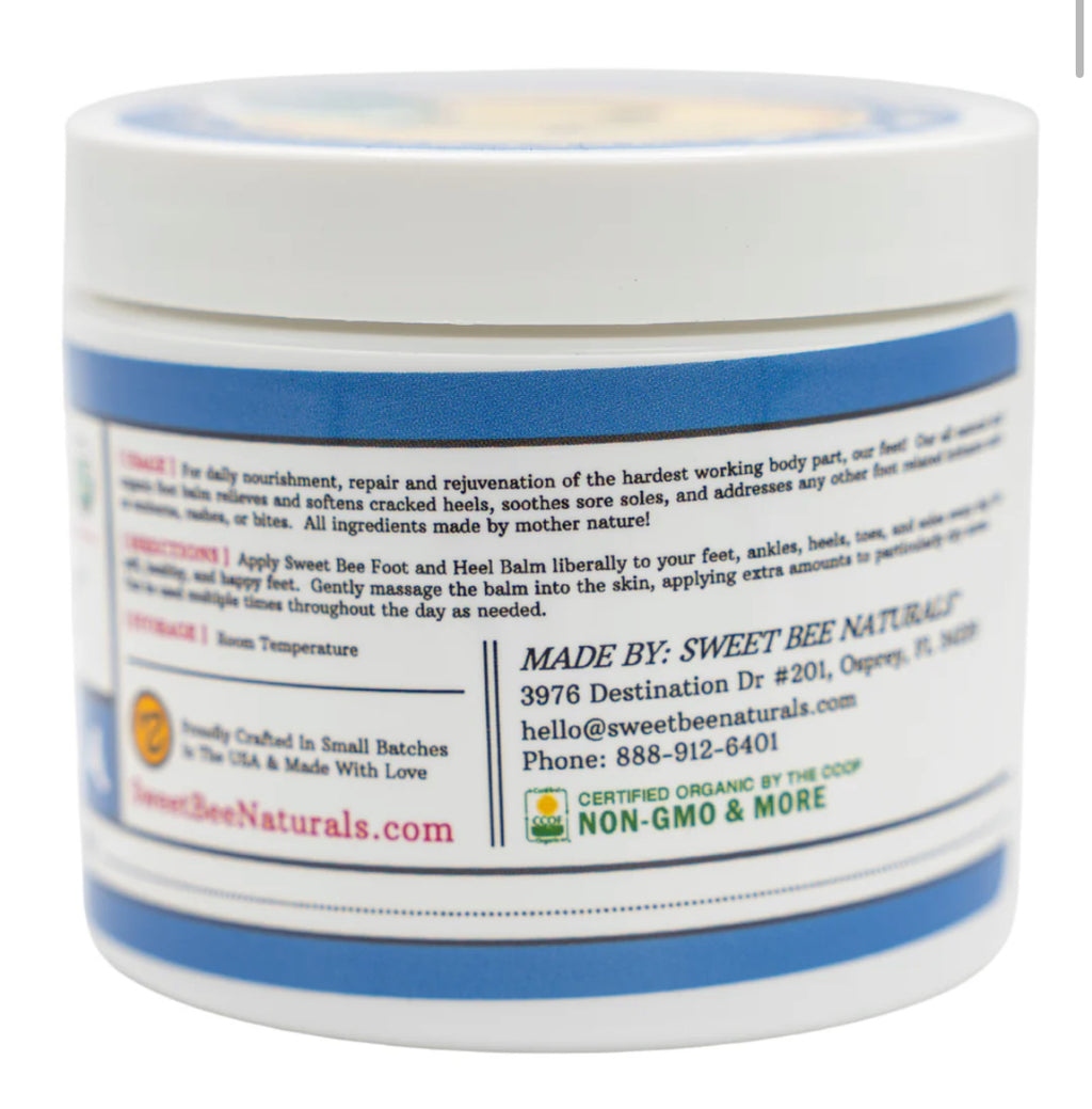Sweet Bee Magic™ - Organic Foot and Heel Balm