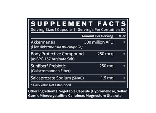BPC-157 Probiotic Akkermanisa ABC
