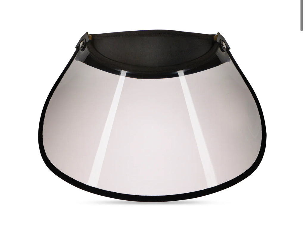 UPF 50+ UV Protection Face Shield – Roll-Up Sun Visor