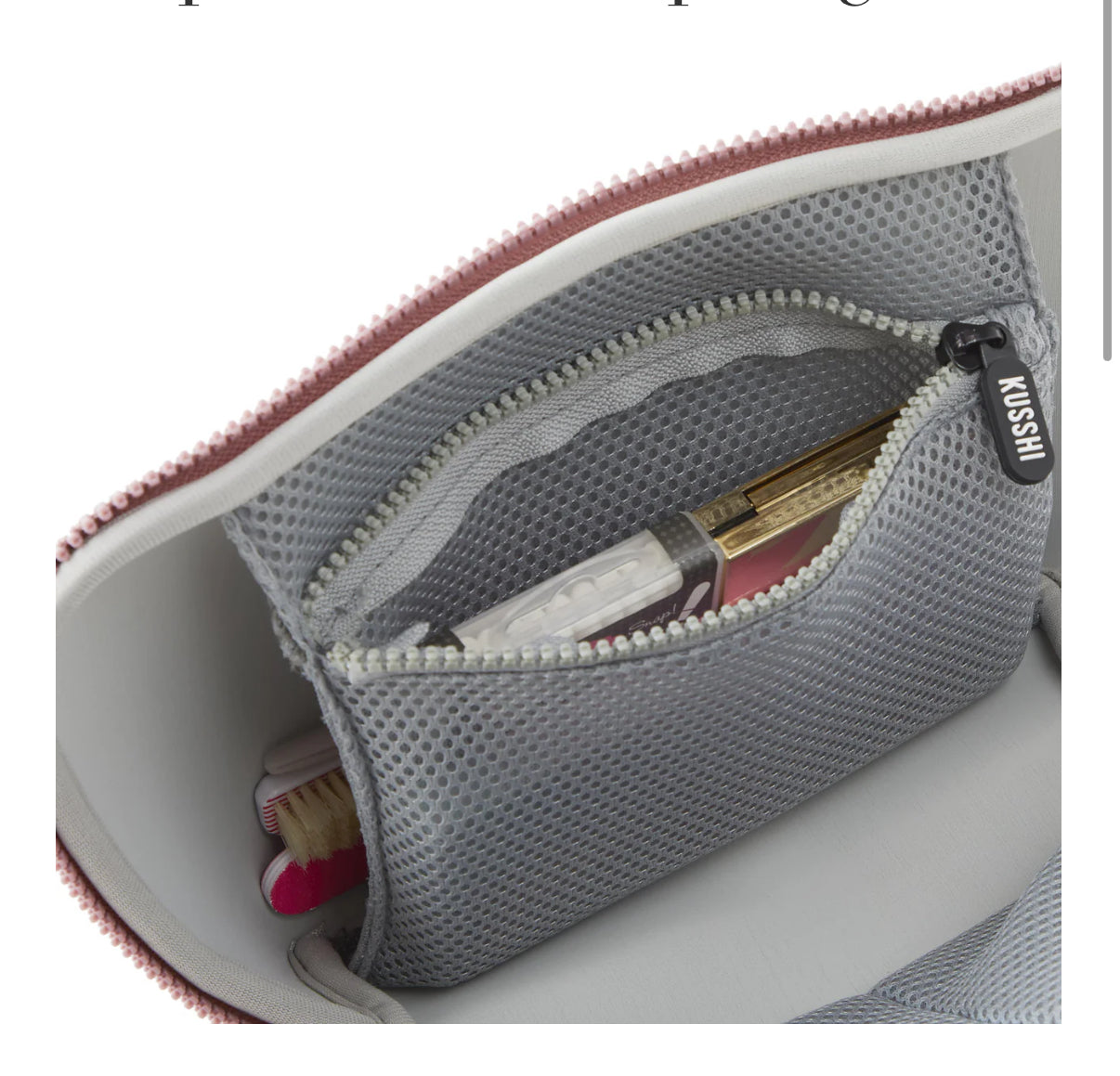 Neoprene Makeup Bag