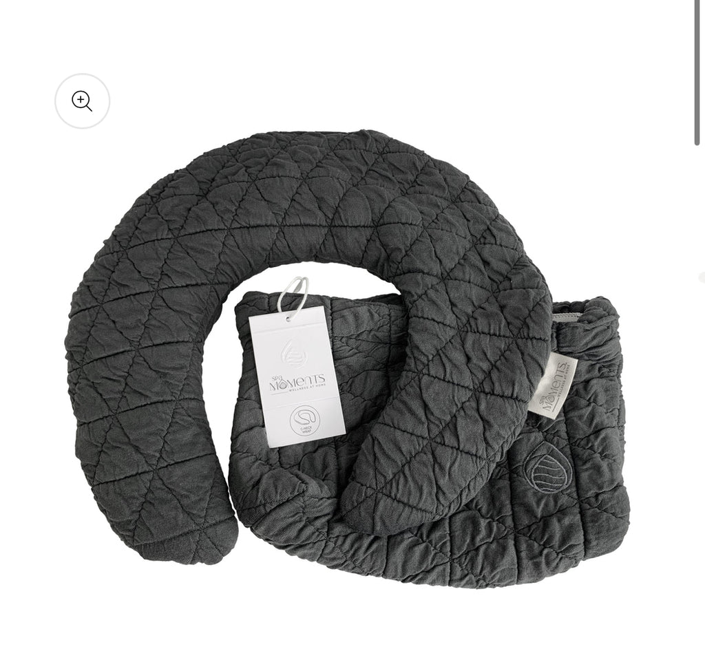 Spa Moments Quilted C-Neck Wrap
