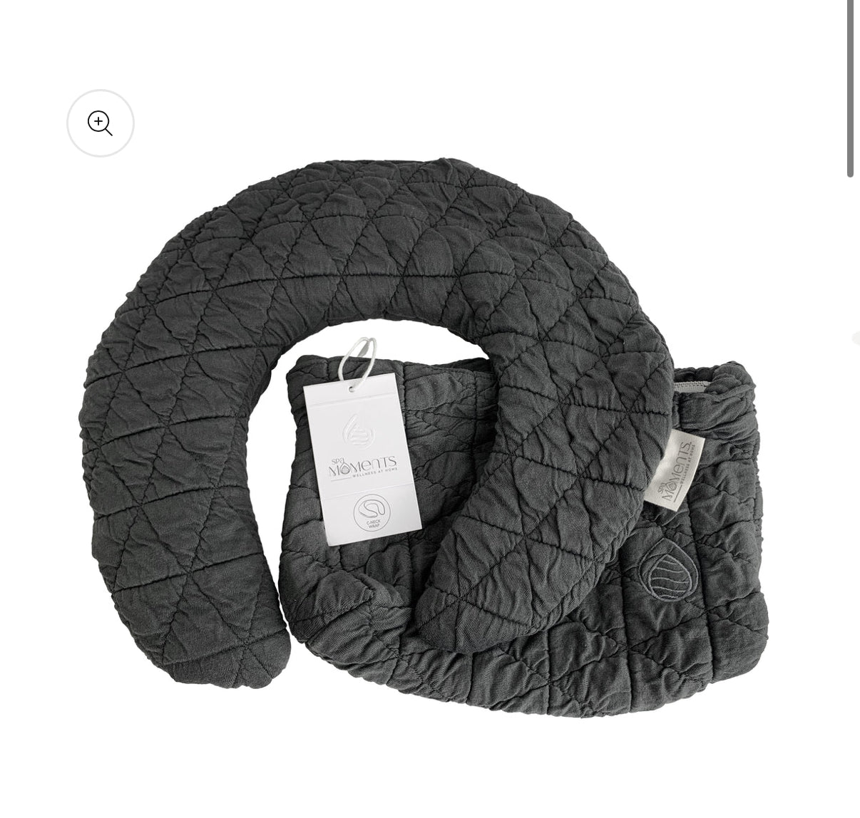 Spa Moments Quilted C-Neck Wrap