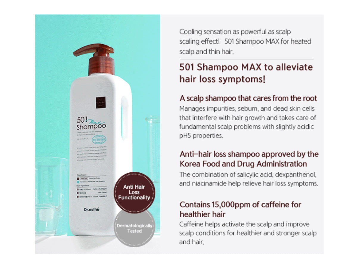 501 Shampoo MAX 500mL