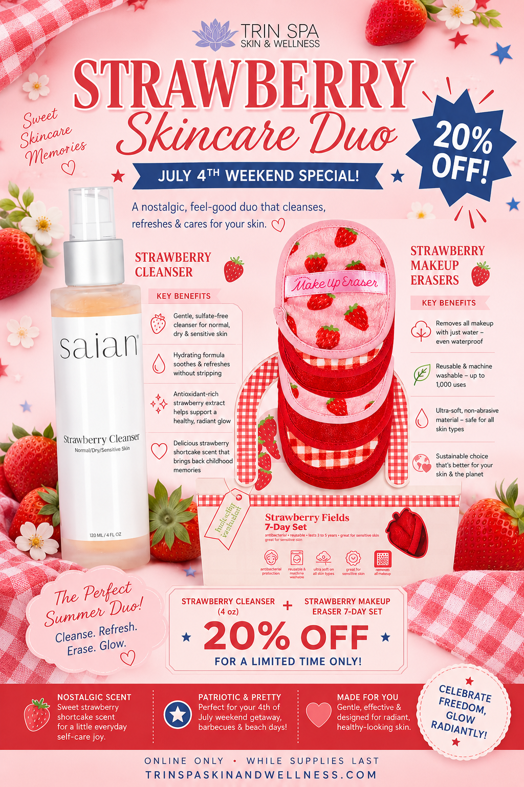 Strawberry Cleansing Duo
