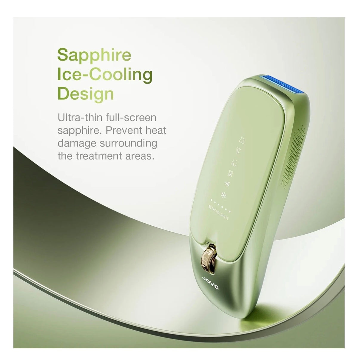 Scroll IPL Hair Removal Device