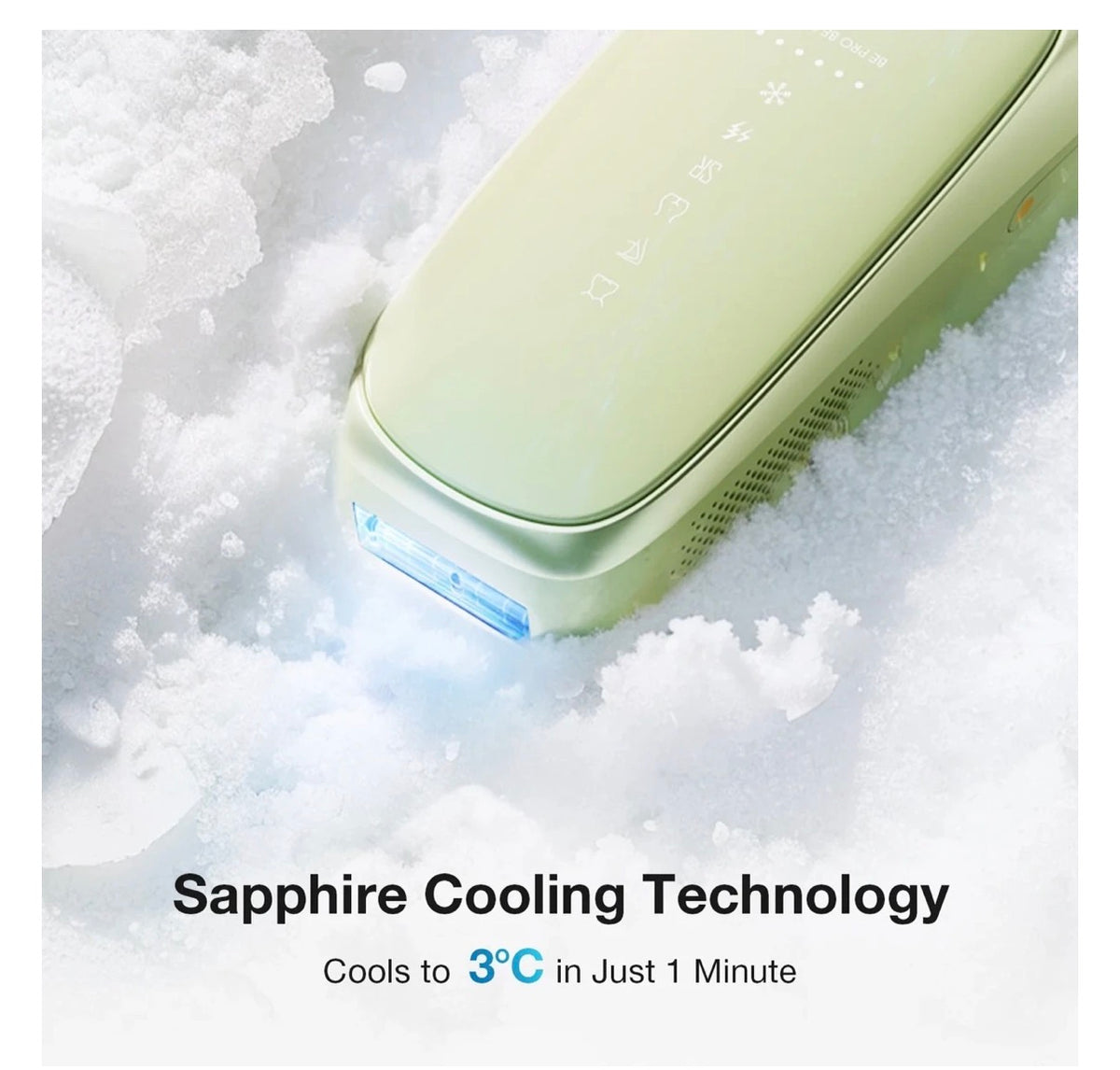 Scroll IPL Hair Removal Device