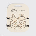 Mickey & Minnie Recycled Plastic Creaseless Clips