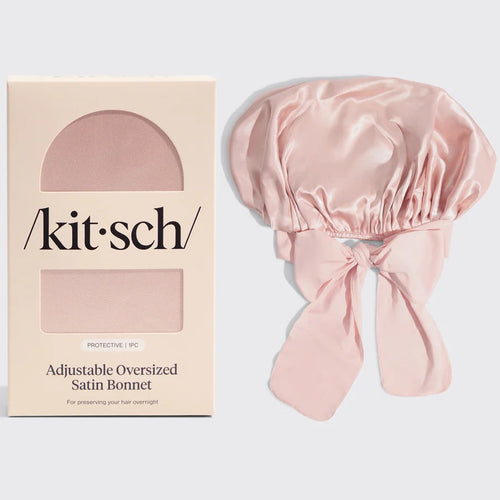 Adjustable Oversized Satin Bonnet