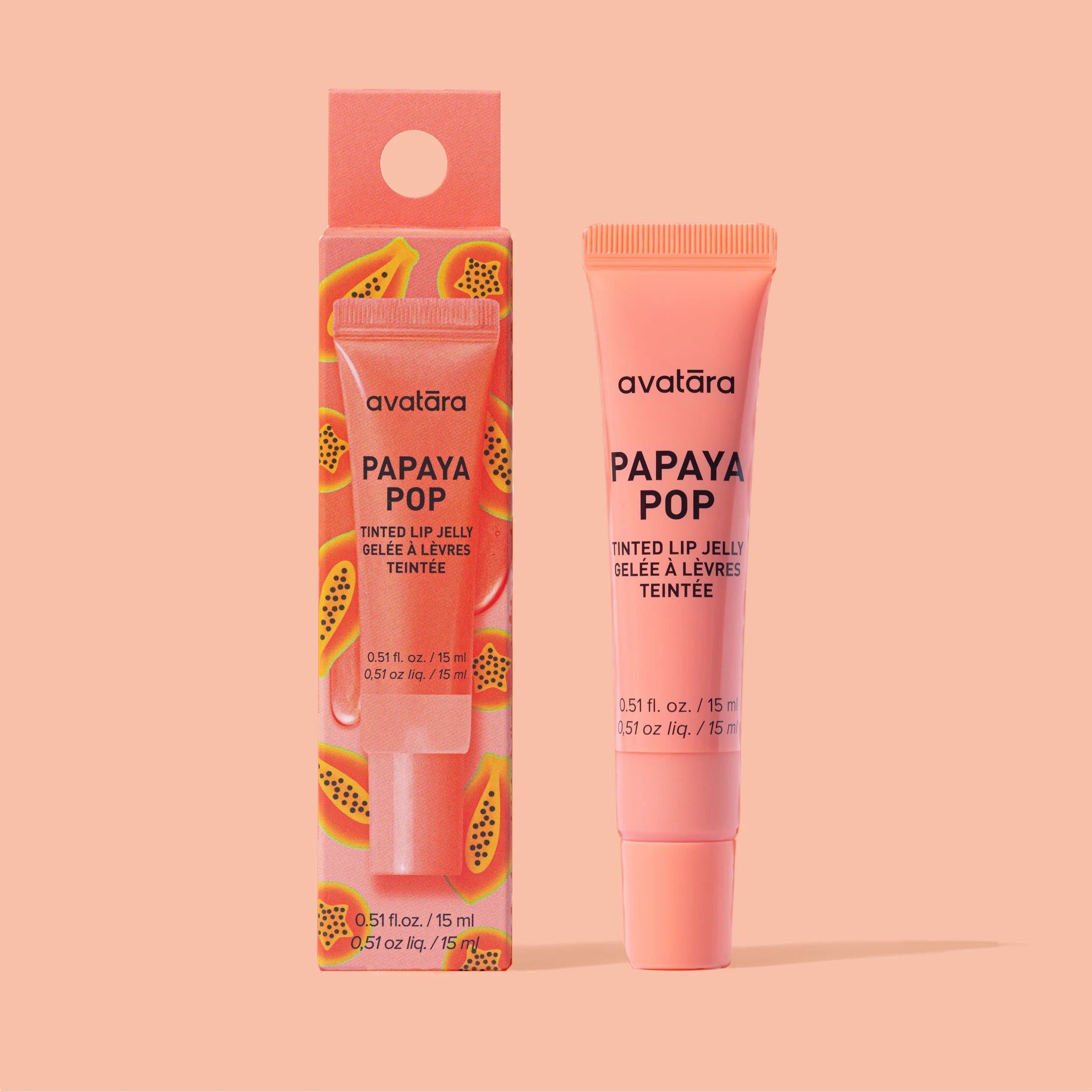 PEACH BEACH CLEAR LIP JELLY