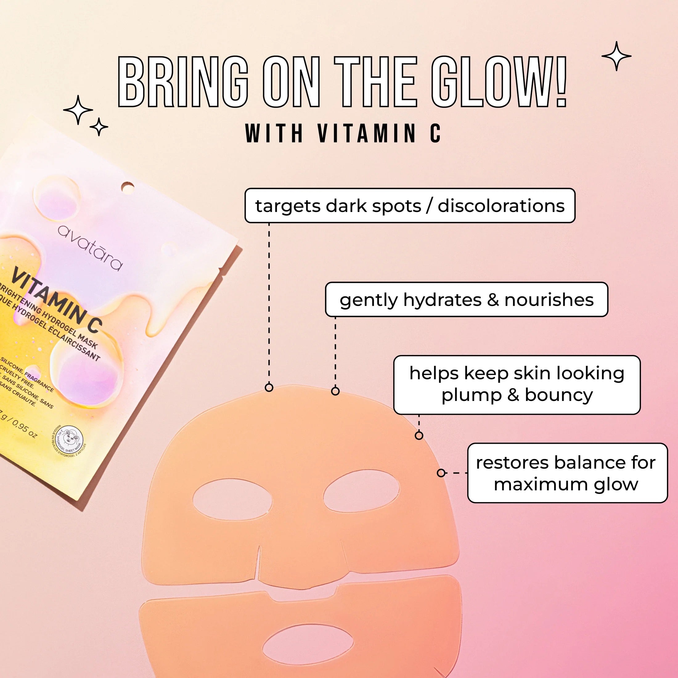HYALURONIC ACID HYDRATING HYDROGEL MASK
