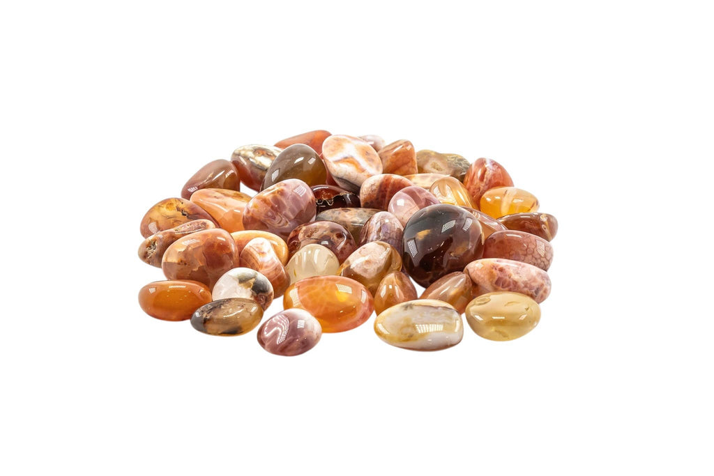 Fire Agate Tumbled 20-30mm 1KG/2lbs