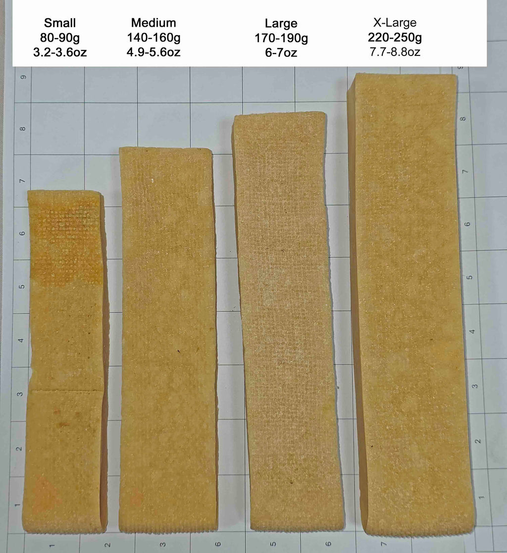 Dog cheese chew. Pumpkin Himalayan Yak  8 sizes