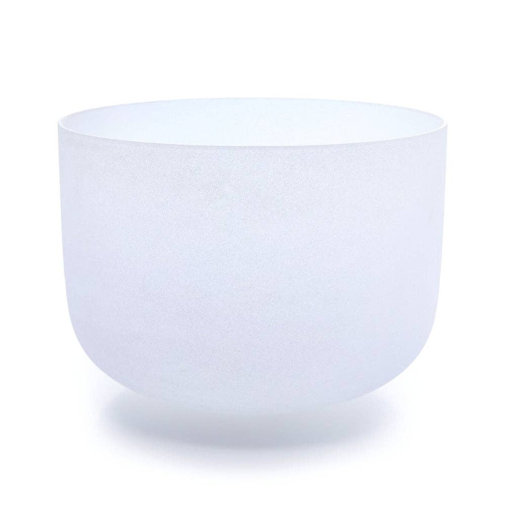 Crystal Singing Bowl - 12" Note F