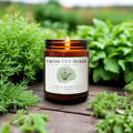 Fresh Cut Herbs Candle | Rosemary Sage | Garden Scent | Soy