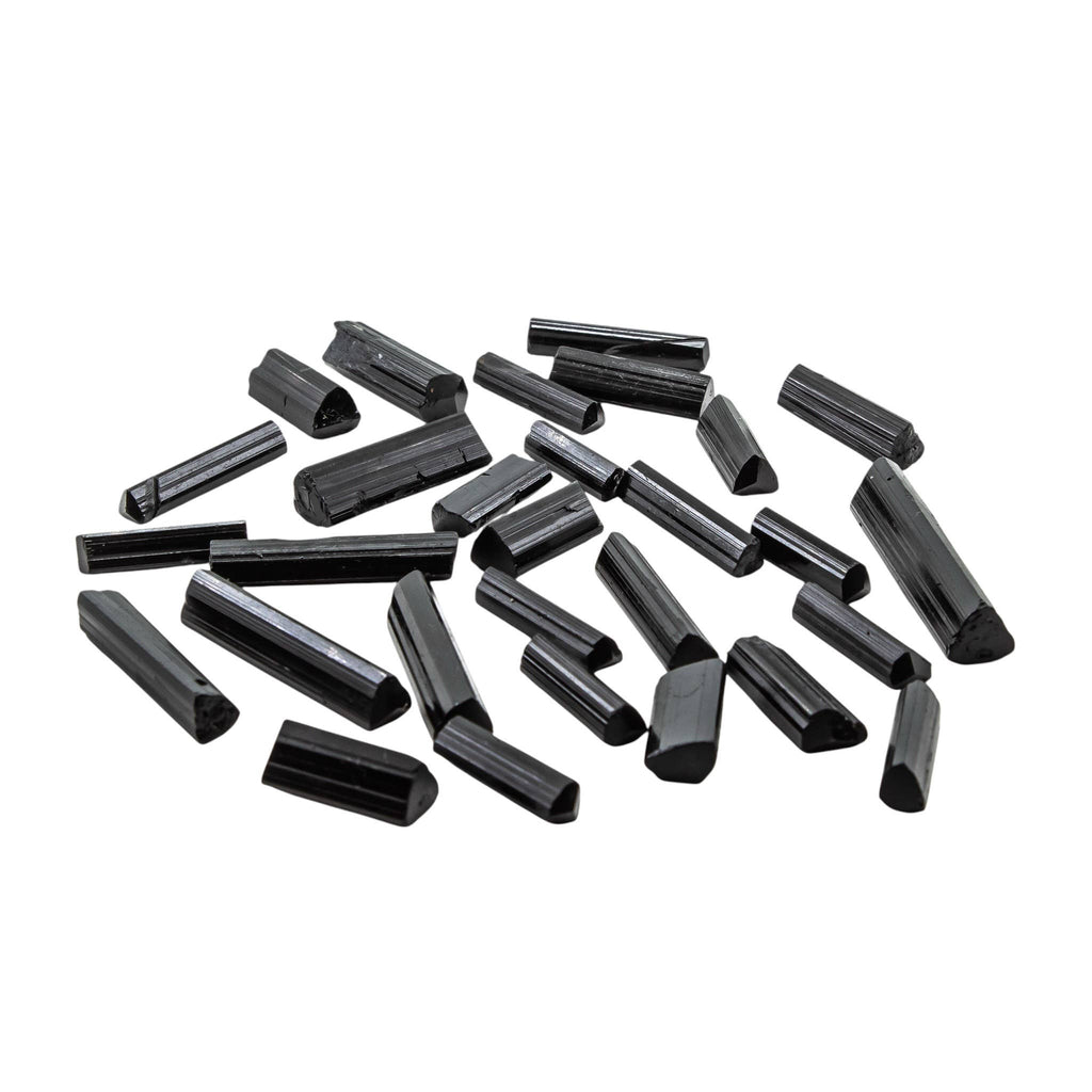 Black Tourmaline Rod Crystals 100Gms AAA
