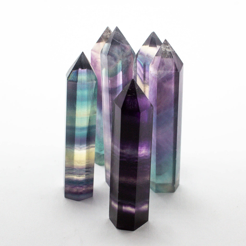 Rainbow Fluorite Towers