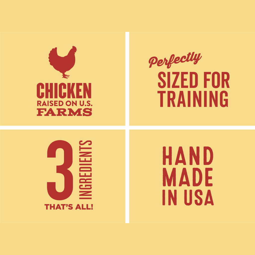 Chicken Littles Training Bits - 7oz - Dog Treats Polkadog