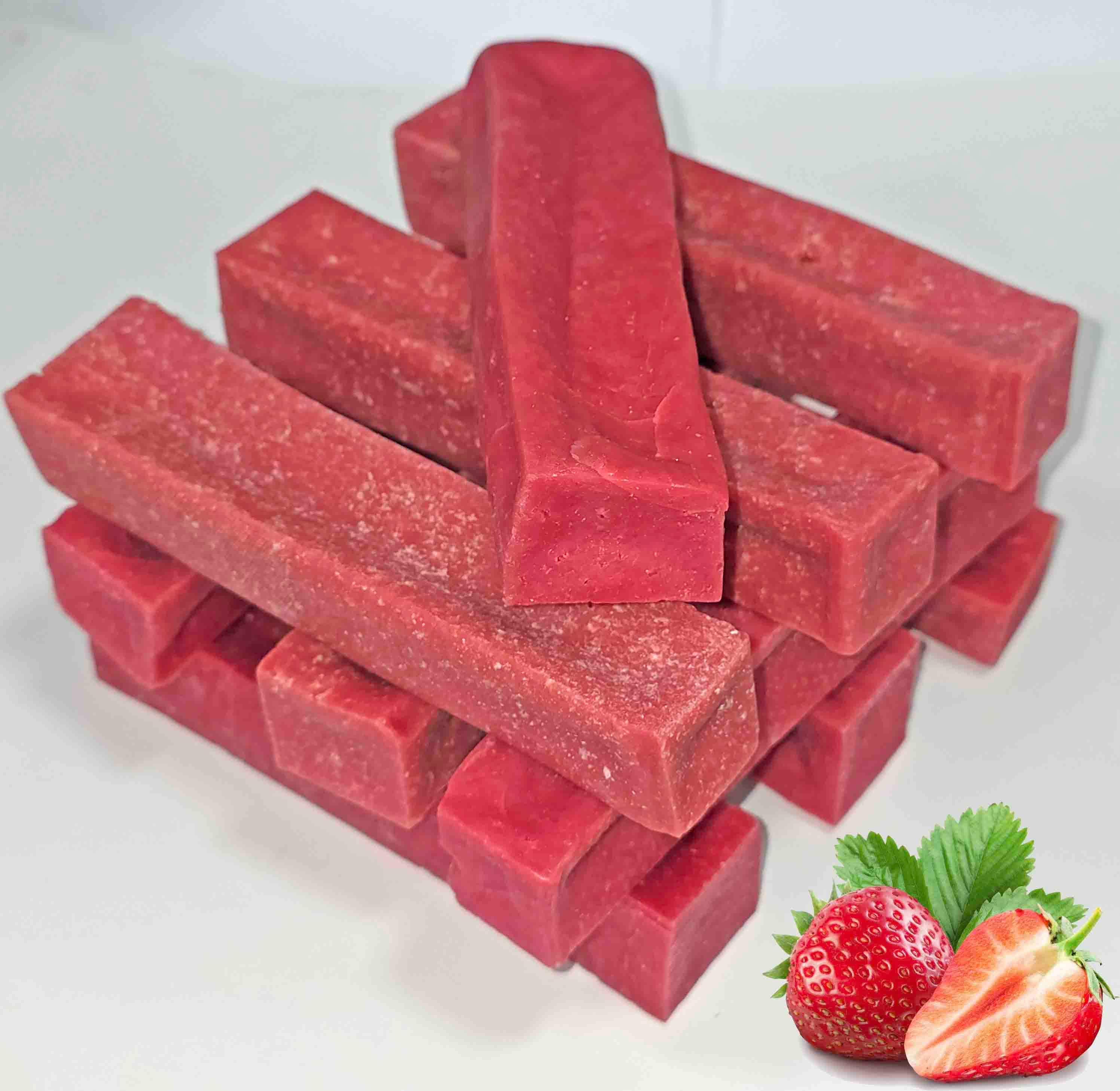 Dog Cheese Chew-Strawberry & functional ingredients.