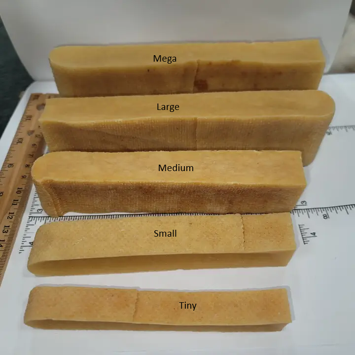 Dog cheese chew: Mega Himalayan Yak 9-10 Oz. 255-310g each