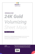 HOUSE OF PLLA® HOP+ 24k Gold Volumizing Sheet Mask