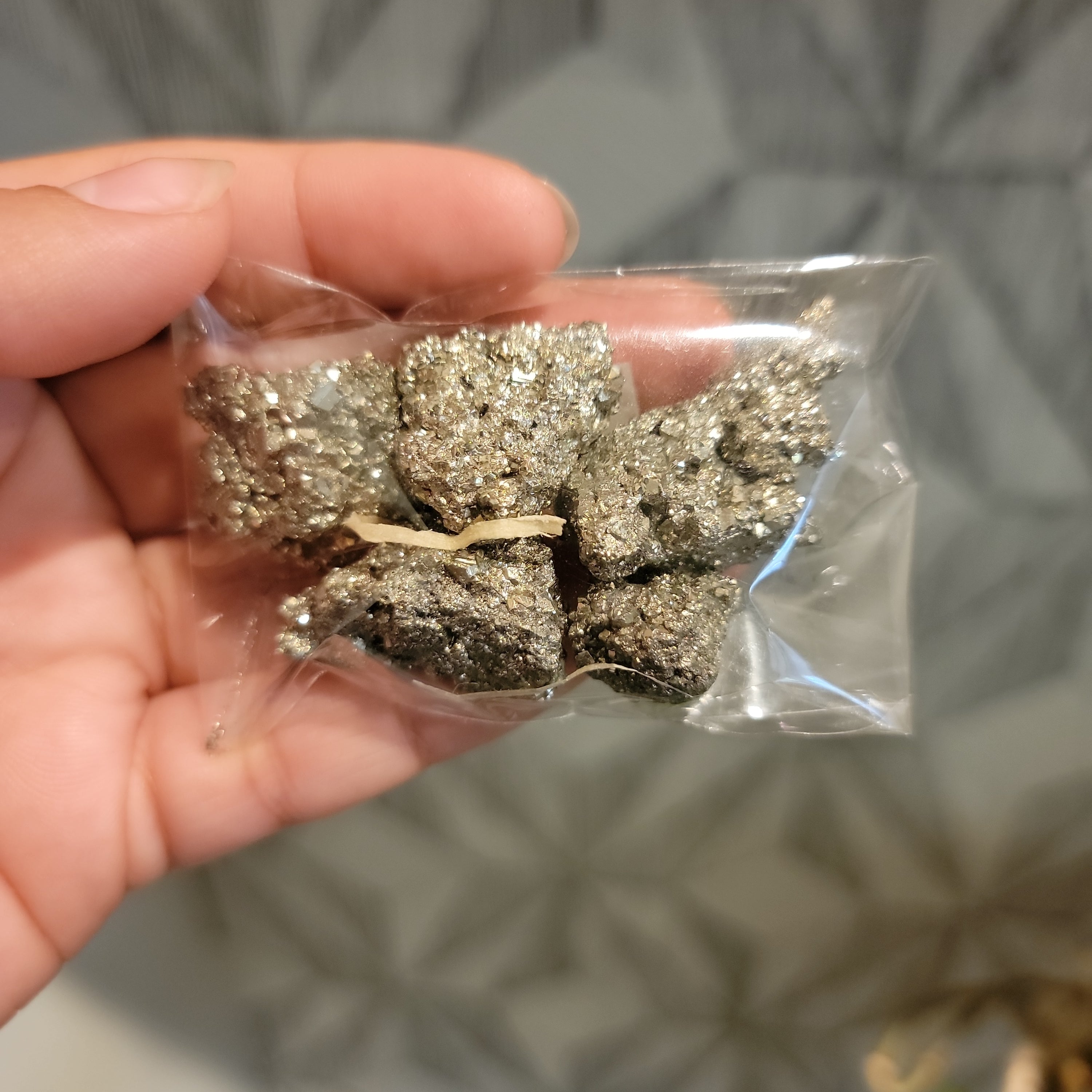 Rough Pyrite Clusters (small bag)