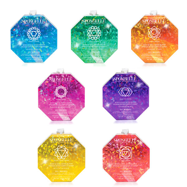 Spiritual Detox Chakra Body Wash Infused Buffers