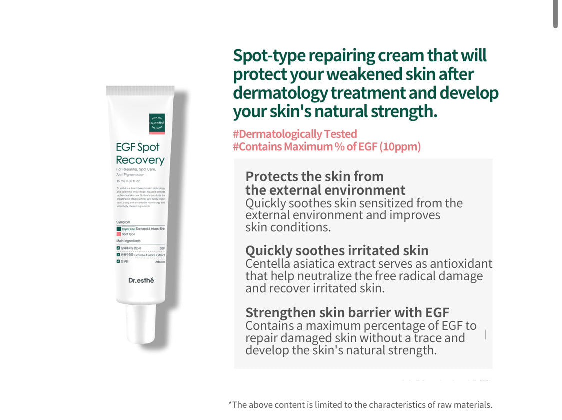 EGF Spot Treatment