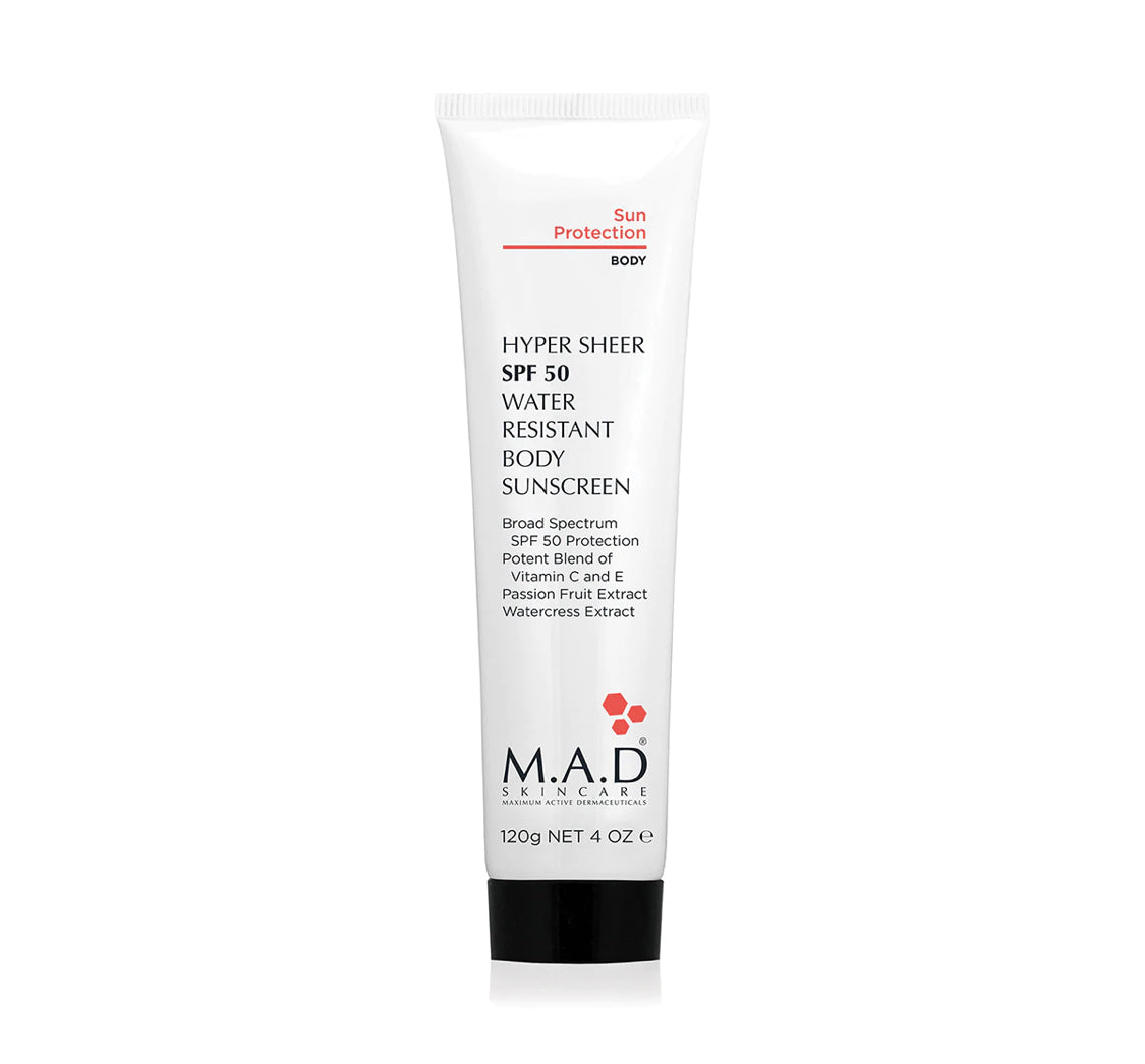 Hyper Sheer SPF 50 Water Resistant Body  Lotion