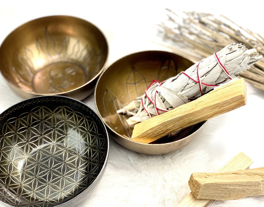 Brass offering bowl