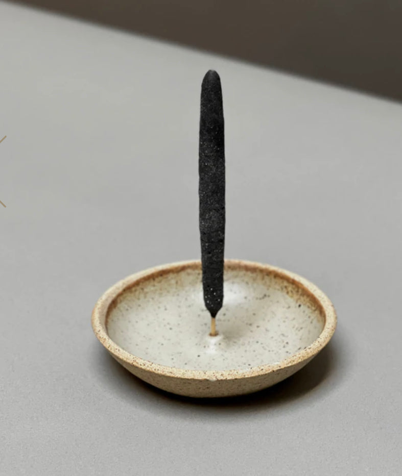 Stoneware Incense  Burner Holder