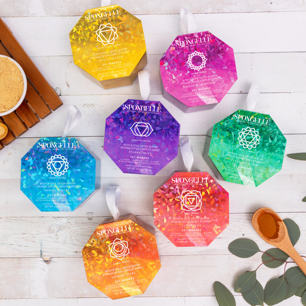 Spiritual Detox Chakra Body Wash Infused Buffers